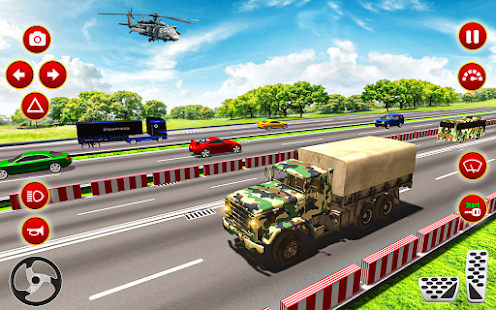 Army Truck Driving Army Games 1.0 APK screenshots 1