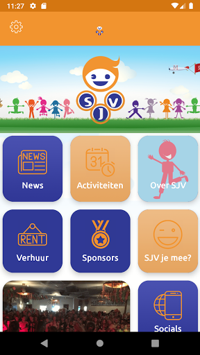 Android application SJV Rosmalen screenshort