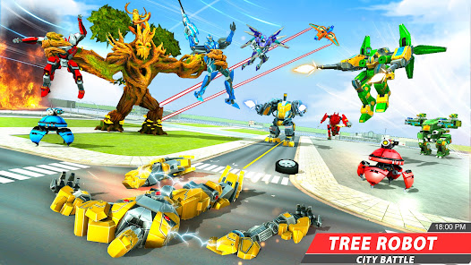 Dragon Robot Tree Robot Game  screenshots 15