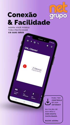 Android application Grupo NET screenshort