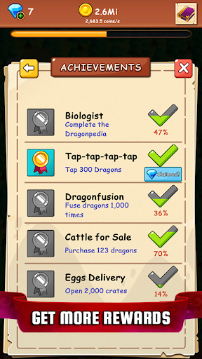 Idle Dragon - Merge the Dragons! screenshots 6