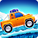 Arctic roads: car racing game icon