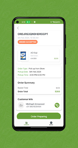 XLGrocery Partner Screen 3
