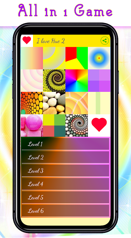 Hue Puzzle:Offline Colour Game Screen 1