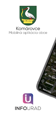 Android application Komárovce screenshort