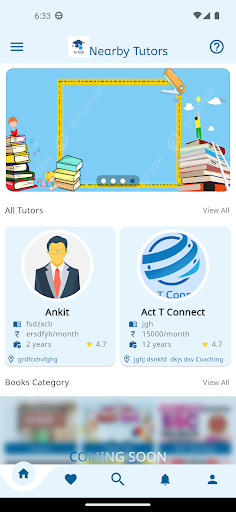 Nearby Tutors Screen 2