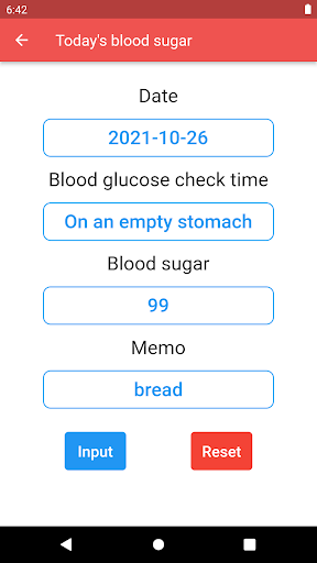 blood sugar tracker app
