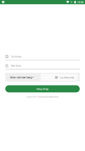 Android application SalesUp Oryza screenshort
