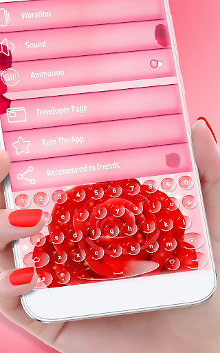 Red Rose Live Keyboard