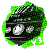 Zebra PlayerPro Skin icon