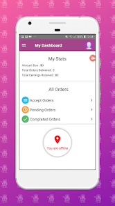 Captura 2 Odoo Delivery Boy Application android