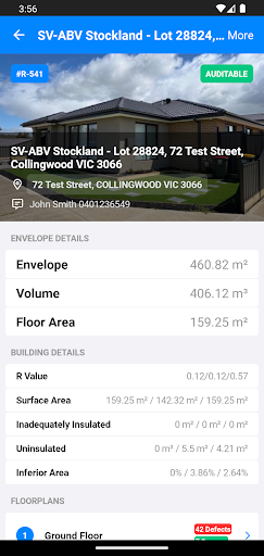 Envelope Integrity Reporter Screen 3