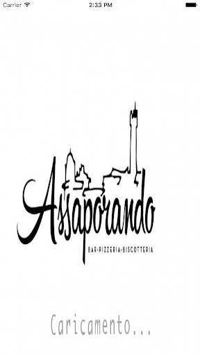Android application Assaporando screenshort