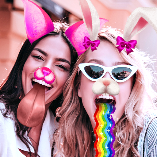 Meninas fazendo foto. garotas lindas e fofas com pele impecável fazendo  selfie de perto e mostrando seus rostos