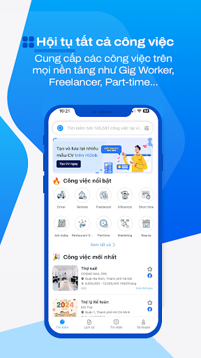 HiJob Tìm việc làm, tuyển dụng Screen 2