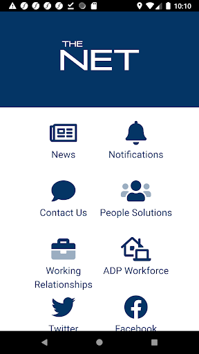 Android application The NET screenshort