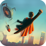 Superhero Stickman Free icon