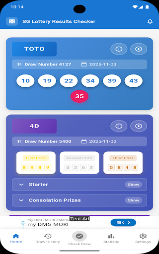 SG 4D TOTO - Lottery Results