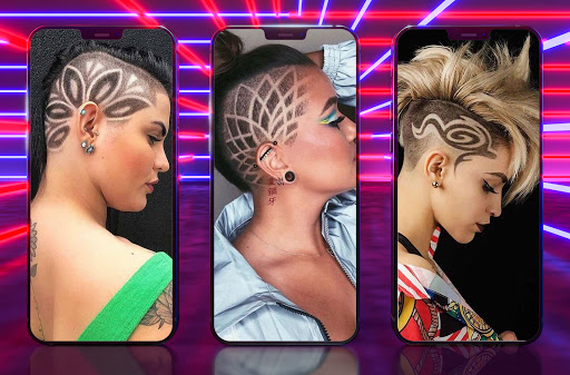 Women Line Hairstyles Screen 3
