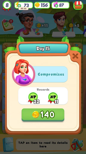Android application Cocktail Island: Date Cafe screenshort
