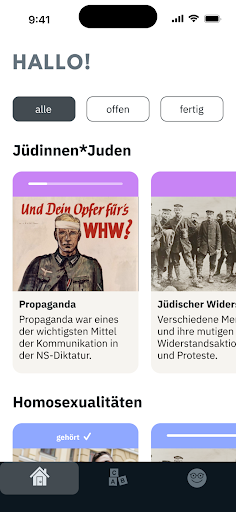 Android application Disco - Lernen für alle screenshort