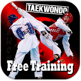 Taekwondo free training icon