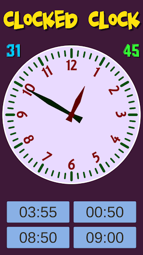 Clocked Clock - Learning clock