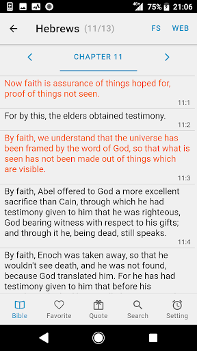 Holy Bible Easy Read Screenshot 4 - AppWisp.com