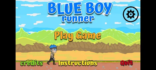 Blue Boy Runner