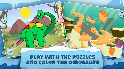 Jump of Dinosaurs  Archaeology Learning Game