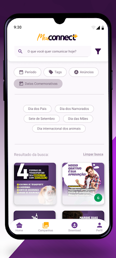 Meu connect Mais Screen 3