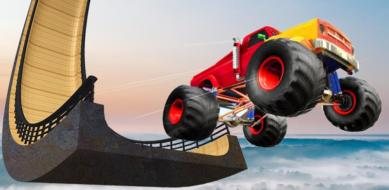 monster truck stunt speed spil