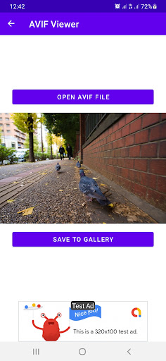 Avif Image Viewer & Converter Screen 3