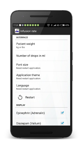 Infusion rate calculator PRO