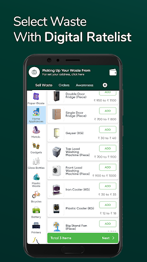 WastePe Sell Your Waste Online Screen 3
