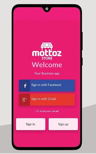 Android application Mottoz Store screenshort