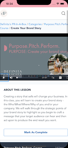 Definita Publicity Screen 2