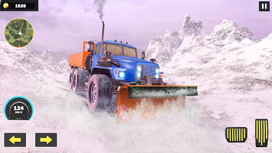 Schnee Lastwagen Fahrspiele