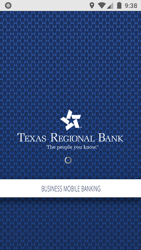 Android application Texas Regional Bank Business screenshort