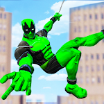 Cover Image of डाउनलोड Frog Ninja Spider superhero games: Gangster Vegas  APK