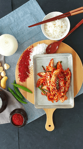 Android application hansanggungkimchi screenshort