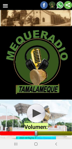 Android application Mequeradio screenshort