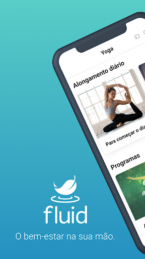 Android application Fluid - Yoga e Meditação screenshort