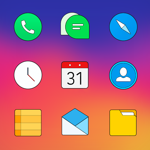 Flyme - Icon Pack - Personalization - apps