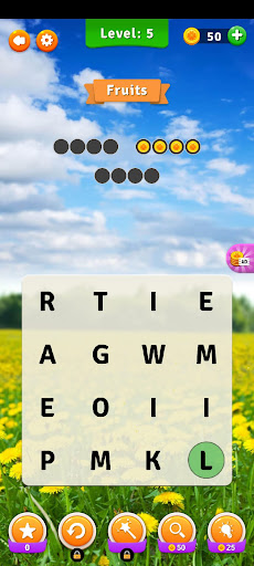 Screenshot of Word Search Solver