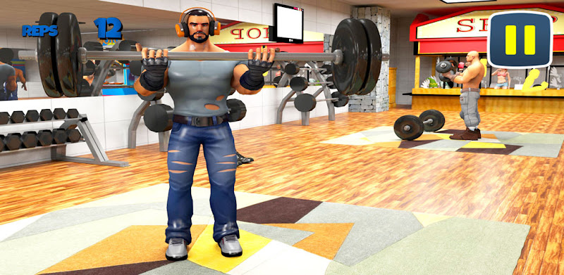 Gym Workout Simulator- Bodybuilder Fitness Tycoon