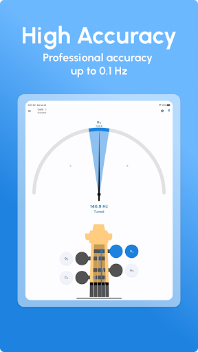 Screenshot of Cello Tuner - LikeTones