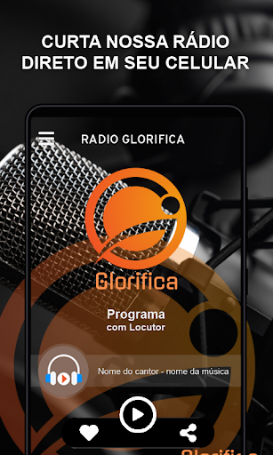 Android application Rádio Glorifica screenshort
