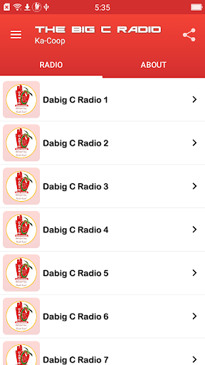 DABIGC Radio Screen 2