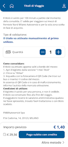 FNM Autoservizi Screen 3